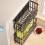 Kitchen rack, refrigerator side magnetic fresh-keeping bag storage box side storage plastic wrap paper storage rack 4