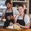 Chef Apron Unisex Stain-Resistant with Pockets Adjustable 6