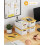 Stackable Plastic Storage Bins with Latching Lids – 6-Pack White Durable Organization Boxes for Pantry, Closet, Office & Classroom 6