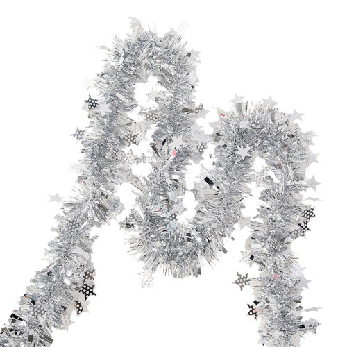 harmtty Tinsel Twist Γιρλάντα, ανθεκτική στο ξεθώριασμα, πυκνή, πανέμορφη, εξωτερική, 1