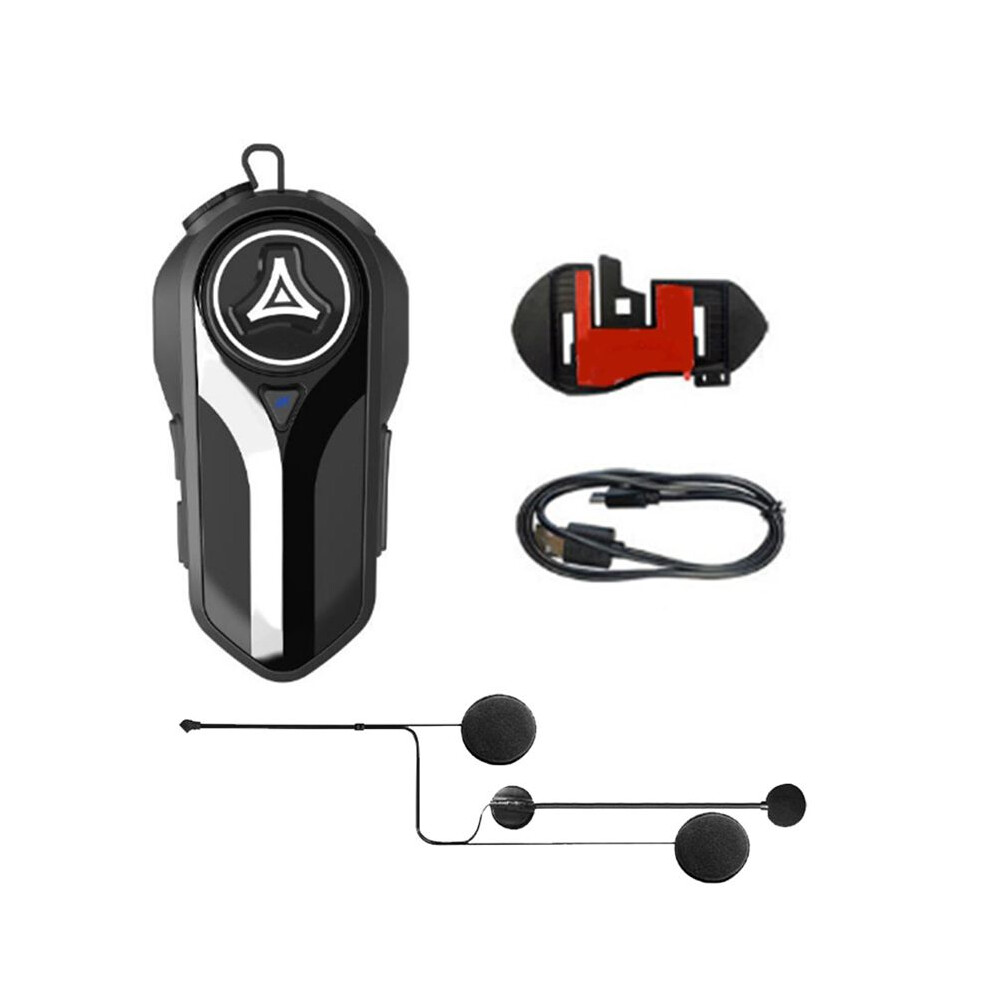 Bt5.0 Motorcycle Headset Intercom Interconnection Outdoor Riding Waterproof Half Helmet Headset With Noise Reduction 6034236423139
