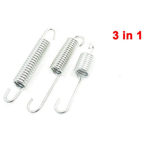 Motorcycle Kickstand Spring Metal Bracket 3 pcs 2