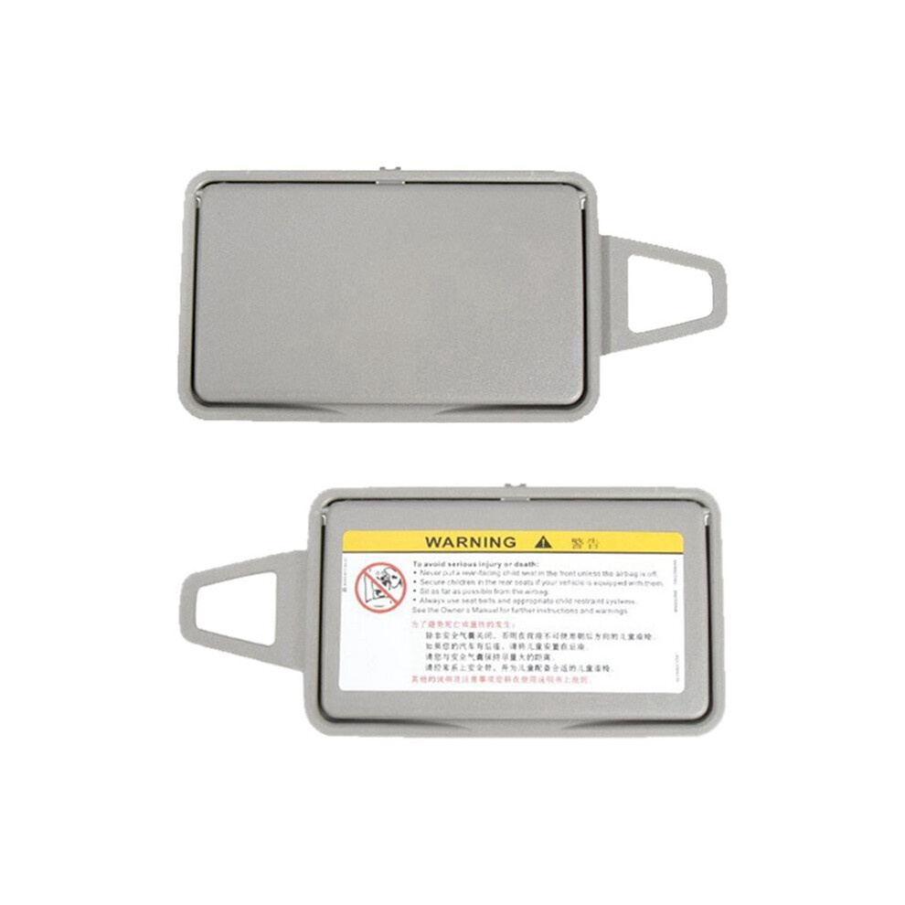 1Pair Car Sun Visor Shade Makeup Cosmetic Mirror Cover For E Class W211 2003-2008 2118100310 2118100410 6031893197724