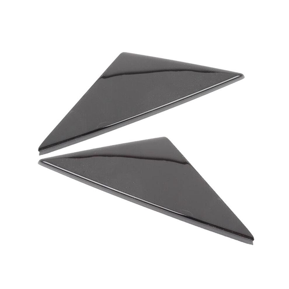1Pair Car Front Door Mirror Triangle Trim Panel Corner Cover For A7 Rs7 Sportback 2011-2017 4G8837637a 4G8837638a 6032787120231