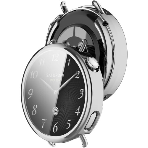 XiHAMA Protective Case for Xiaomi Watch S4 41MM – Soft TPU, Drop-Proof, Scratch-Proof, Full Screen Coverage 2