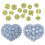 Flower Star Silicone Carving Mold 3D Art Craft Tool 2