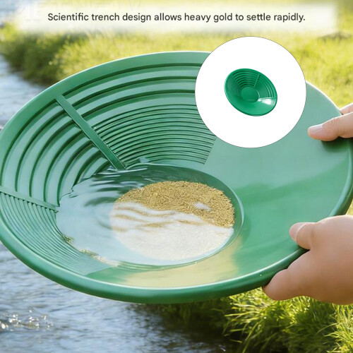 High Performances Gold Pan with Advanced Impurity Removal System 1