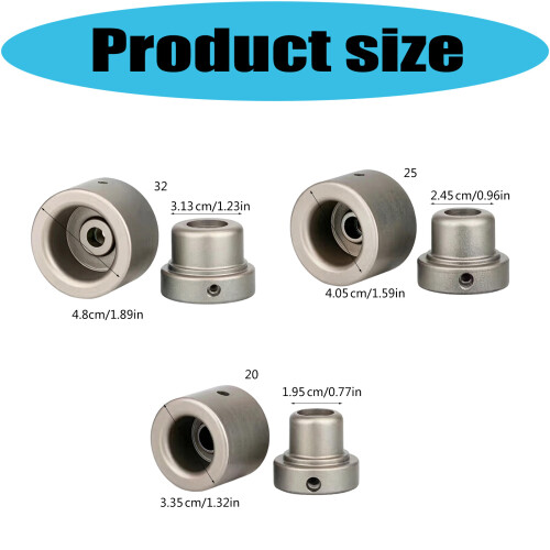 Aluminum Welding Head For Pipe Hot Melt Machine Complete-20MM 1