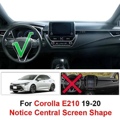 Κάλυμμα ταμπλό αυτοκινήτου για Toyota Corolla E210 2019 2020 Κάλυμμα ταμπλό χαλί ταμπλό χαλί 1