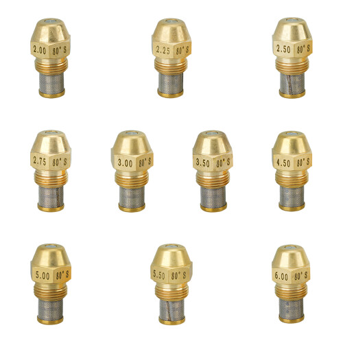 Industrial Grade 80 Degree Copper Burners Nozzle-2.00GPH 1