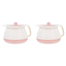 2X Chamber Pot Urinal Portable Toilet Spittoon Suitable for the Elderly Pregnant Women Children Home Hospital Car Travel