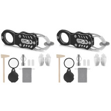 2X Pocket Coin Pinger Test Kit, Coin Test - Coin Verification Via Resonance Test and Size Comparison