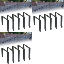 Verstellbare Haken für Lichterketten im Freien für 8,1-15,2 cm Dicke Betonwände und Zäune, 15 Stück Lichterkettenaufhänger