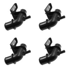 4X for  NX200 NX200t NX300h  Harrier RAV4 3ZRFAE 3ZRFE Radiator Water Outlet Housing Thermostat 16057-37021