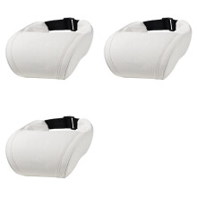 3X Car Headrest Neck Pillow Comfortable Memory Foam for Model X Y S 3 Accessories White