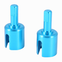 Eje Universal de Junta de Copa de Caja de Engranajes de AleacióN de Aluminio para TT01 TT02 1/10 Piezas de ActualizacióN de Coche RC