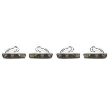 2 Paar voor 2 MK2 2 MK2 1980-1992 Voorste Richtingaanwijzer Bumper Indicator Licht Lamp met Harnas A