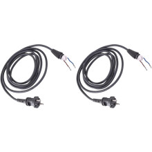 2X Universal Accessories Compatible with HD01/02/03/04/07/08 Power Cable 2.7M EU Plug