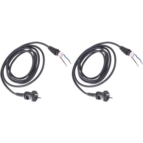 2X Universal Accessories for  HD01/02/03/04/07/08 Power Cable 2.7M EU Plug 1