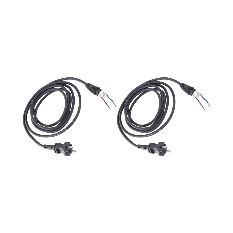 2X Universal Accessories for  HD01/02/03/04/07/08 Power Cable 2.7M EU Plug