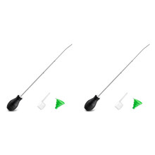 2X Diatomaceous Earth Powder Duster, Longer 9Inch to 22Inch Retractable Garden Powder Applicator Dispenser