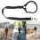XUKEY Clip per cintura di sicurezza per auto per cani e gatti, regolabili, per viaggi e sicurezza. 4