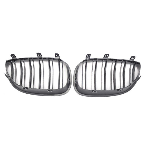 Front Bumper Grille Easy to Install for BMW 5 Series E60 E61 520D 523LI 2
