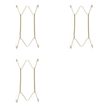 30 Pcs W-Type des Deux Cotes Du Plateau de Plateau de Ressort / Crochet Invisible / Crochet de Crochet de Crochet 8 Pouces