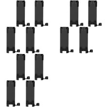 12X Support de Rangement pour Fer à Friser, Support de Rangement Mural Sans Perforation pour Salle de Bain, Support de Rangement pour Sèche-Cheveux,
