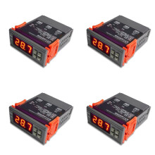 4X MH1210W Digital Temperature Controller AC90-250V 10A 220V Thermostat Regulator with Sensor,Heating Cooling Control