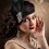 Σετ 7 τεμαχίων αξεσουάρ με φτερά του 1920 για γυναίκες – Vintage κοστούμι Roaring'20, 4