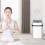 2X  Trash Kitchen Bathroom Recycling Automatic Sensor Dustbin Electric Waste Bin Waterproof Wastebasket for 13L 1