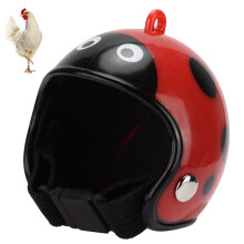 Lustiger Hühnerhelm zum Schutz beim Kükenpicken, Kunststoff, 3,5 cm