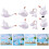 Swan Figurine Miniature Statue Wedding Decoration 3