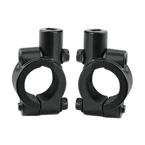 Generic Motorcycle Handlebar Mirror Mount Holders 7/8" Adapters 2