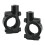 Generic Motorcycle Handlebar Mirror Mount Holders 7/8" Adapters 5