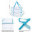 3-Tier Mesh Clothes Hanging Dryer, Foldable Sweater Drying Rack 4