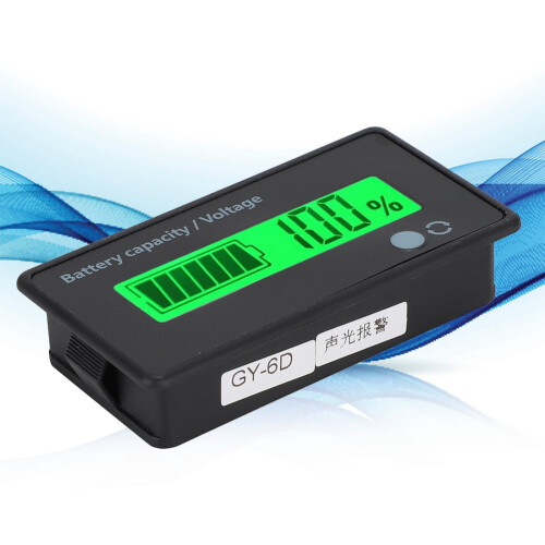 GY-6D PCB HTN Συναγερμός ήχου-φωτός Ένδειξη παρακολούθησης χωρητικότητας μπαταρίας 1