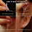 CZ Leaf Vine Ear Crawler for Women Rose Gold Copper Base 5
