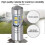2pcs Super Bright White H3 LED Fog Light Bulbs,compatible 12V-24V DC Headlight Conversion Kit 5