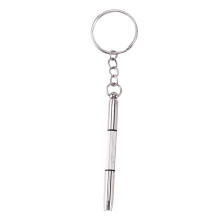 400Pcs 3 in 1 Eyeglass Screwdriver Sunglass Glasses Watch Repair Tool Kit with Keychain Portable Screwdriver Tool