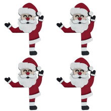 Kerstdeur Top Decoratie Vakantie Woondecoratie Fun Top Deur Frame Hoekbord Decoratie, Raammuur Kerstman