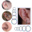 18G Clicker Næsepiercing Septum Ring Basic Regnbue Conch Helix Brusk Piercing Ørering 3