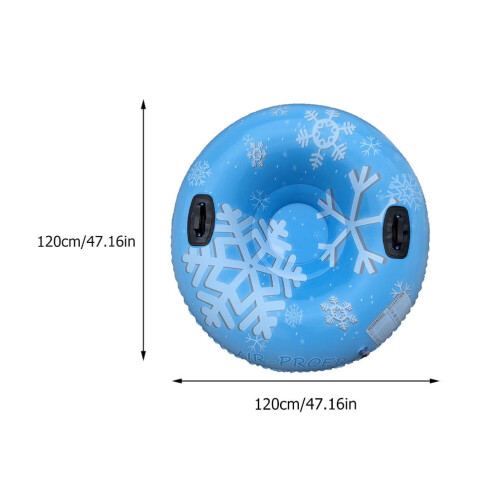 Snowmobile Inflatable Ski Ring Wear-resistant Sled Thickened 1