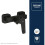 Grohe Duscharmatur - GROHE DICE - Matt Schwarz 4