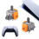 Μονάδα Joystick 10x3D με εφέ Hall για χειριστήριο PS5Dualsense, έλεγχος υψηλής ακρίβειας, 4