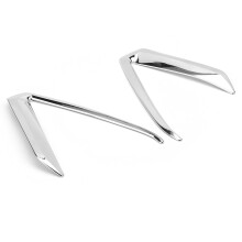 Copertura del faro antinebbia posteriore per UX 200 250h 260h, 2 pezzi, argento