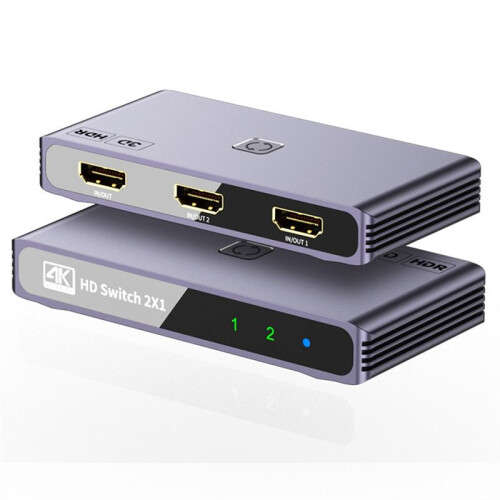 Video -Compatible Splitter 4K 60Hz Bi-Direction KVM  for PS5/4 TV Box Projector Computer 1