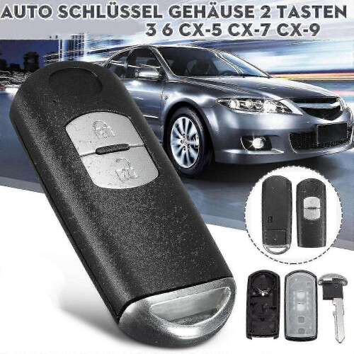 For Mazda 3 Cx-3 Cx-5 Remote Control Car Key Cover Shell Case 1