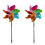 Reflektierende Windräder / Windspiel / Vogelscheuche 2er-Pack MultiColor 1